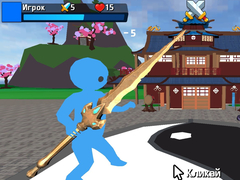 Gioco Obby Stickman  On Swords