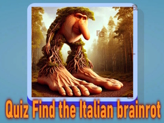 Gioco Quiz Find the Italian brainrot 