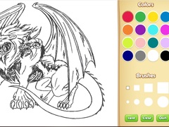 Gioco Dragon Chimera Coloring Book