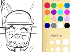 Gioco Boba Tea Coloring Book for Kids