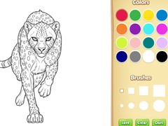 Gioco Wild Animals Coloring Book