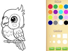 Gioco Kawaii Animal Coloring Book