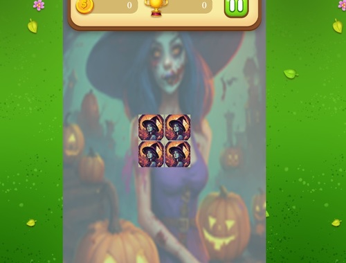 Gioco Witch Memory Match .
