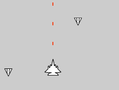 Gioco Battaglia aerea minimalista 