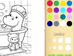 Gioco Cozy Friends Coloring Book for Kids