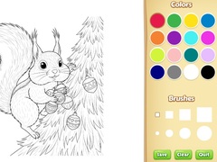 Gioco Christmas Animal Coloring Book for Kids