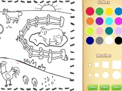 Gioco Farming Coloring Book For Kids
