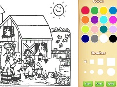 Gioco Farm Coloring Book For Kids