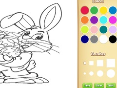 Gioco Easter Bunny Coloring Book for Kids