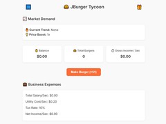 Gioco Jburger Tycoon