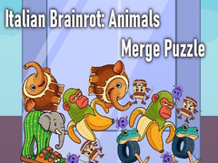Gioco Italian Brainrot: Animals Merge Puzzle
