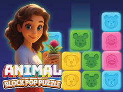 Gioco Animal Block Pop Puzzle