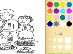 Gioco Wedding Coloring Book for Kids