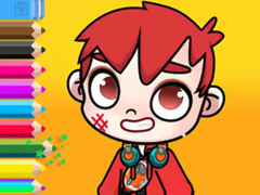 Gioco Coloring Book: Avatar World Schoolboy