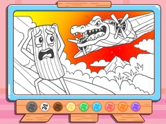 Gioco Coloring Book: Bombardino Crocodilo