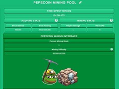 Gioco Pepecoin Miner Idle Simulator