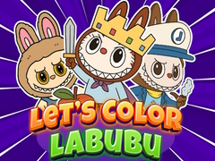 Gioco Let's Color Labubu