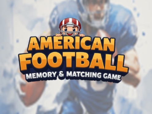 Gioco American Football Memory & Matching Game .
