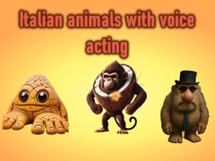 Gioco Italian animals with voice acting