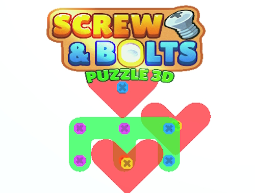 Gioco PUALLS 3D a vite e bulloni 3D 