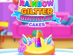 Gioco Rainbow Glitter Birthday Cakes