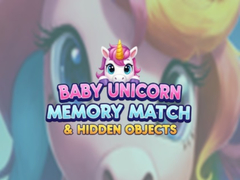 Gioco Baby Unicorn Memory Match & Hidden Objects