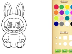 Gioco Labubu Coloring Book