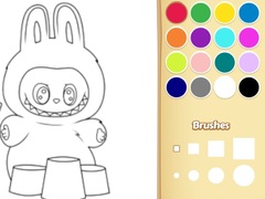 Gioco Easy Labubu Coloring Book