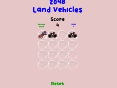 Gioco 2048 Land Vehicles
