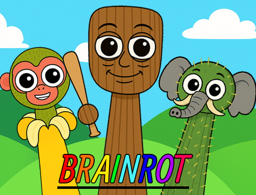 Gioco Sprunki Phase Brainrot .