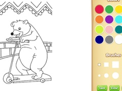 Gioco Circus Animals Coloring Book