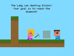 Gioco Lady And Nubik Build And Dig