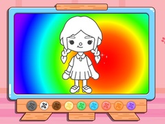 Gioco Coloring Book: Toca Boca Girl