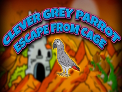 Gioco Clever Grey Parrot Escape from Cage