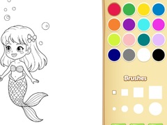Gioco Mermaid Coloring Book For Kids