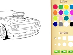 Gioco Car Coloring Book