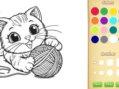 Gioco Cat Coloring Book