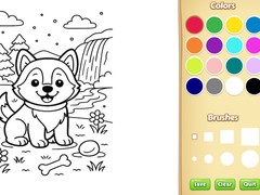 Gioco Dog Coloring Book