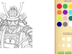 Gioco Samurai Coloring Book