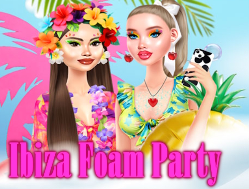 Gioco Festa in schiuma ibiza .