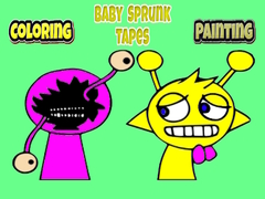Gioco Coloring Baby Sprunk tapes Painting