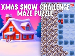 Gioco Xmas Snow Challenge Maze Puzzle
