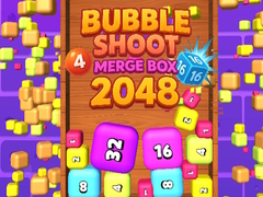 Gioco Bubble Shoot Merge Box 2048