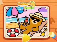 Gioco Color By Code: Chill Bear