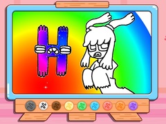 Gioco Coloring Book: Alphabet Lore H
