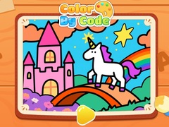 Gioco Color By Code: Rainbow Unicorn