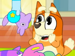 Gioco Jigsaw Puzzle: Bluey Toy Claw Machine
