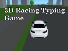 Gioco 3D Racing Typing Game