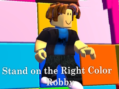 Gioco Stand on the Right Color Robby