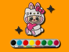 Gioco Labubu Coloring Adventure